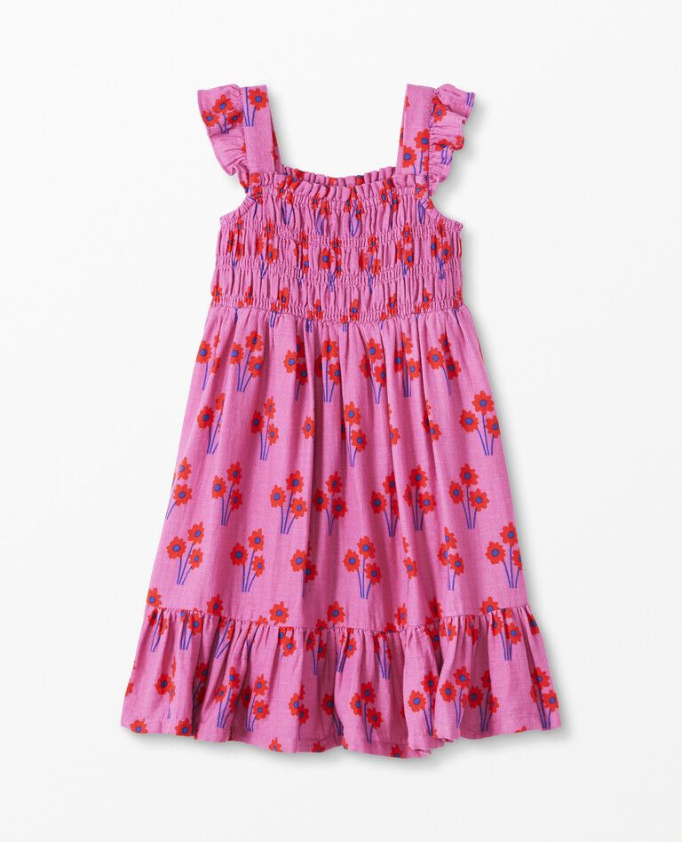 Smocked Twirl Dress | Hanna Andersson