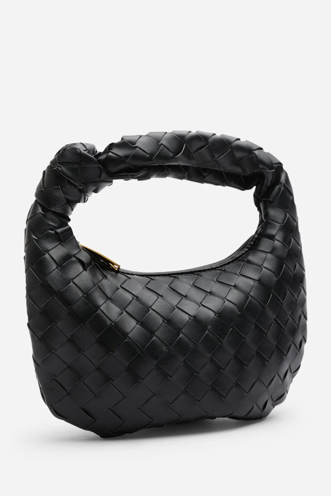 'Aura' Classic Woven Hobo Bag | Boohoo.com (UK & IE)