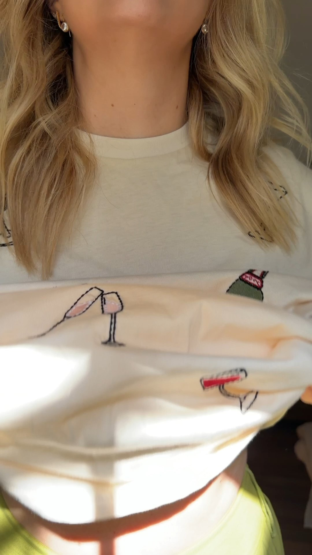 Exact shirt is from a local boutique brand miou muse! 