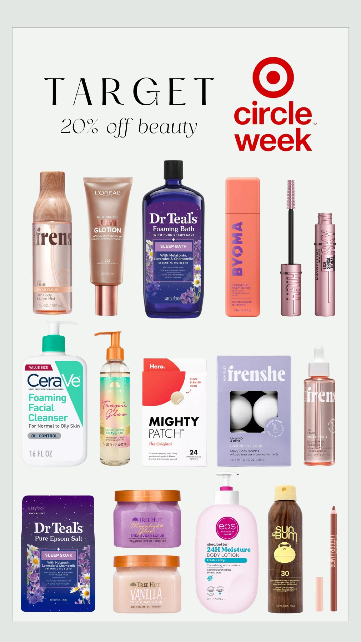 Target circle week! Up to 30% off select beauty items 

Rounded up my favorite skincare and make up items 


#LTKfindsunder50 #LTKsalealert #LTKbeauty