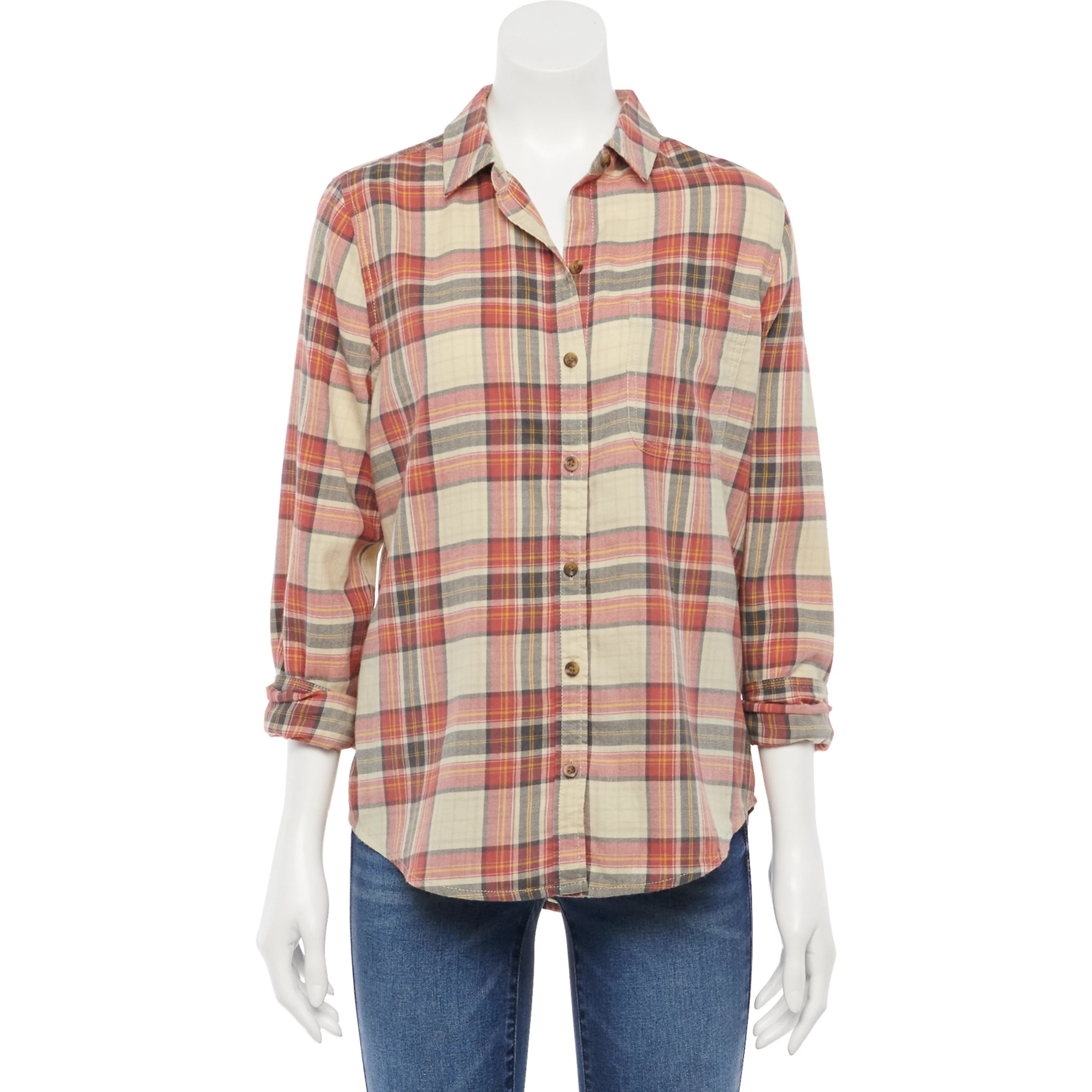 Juniors' SO® Flannel Shirt | Kohl's