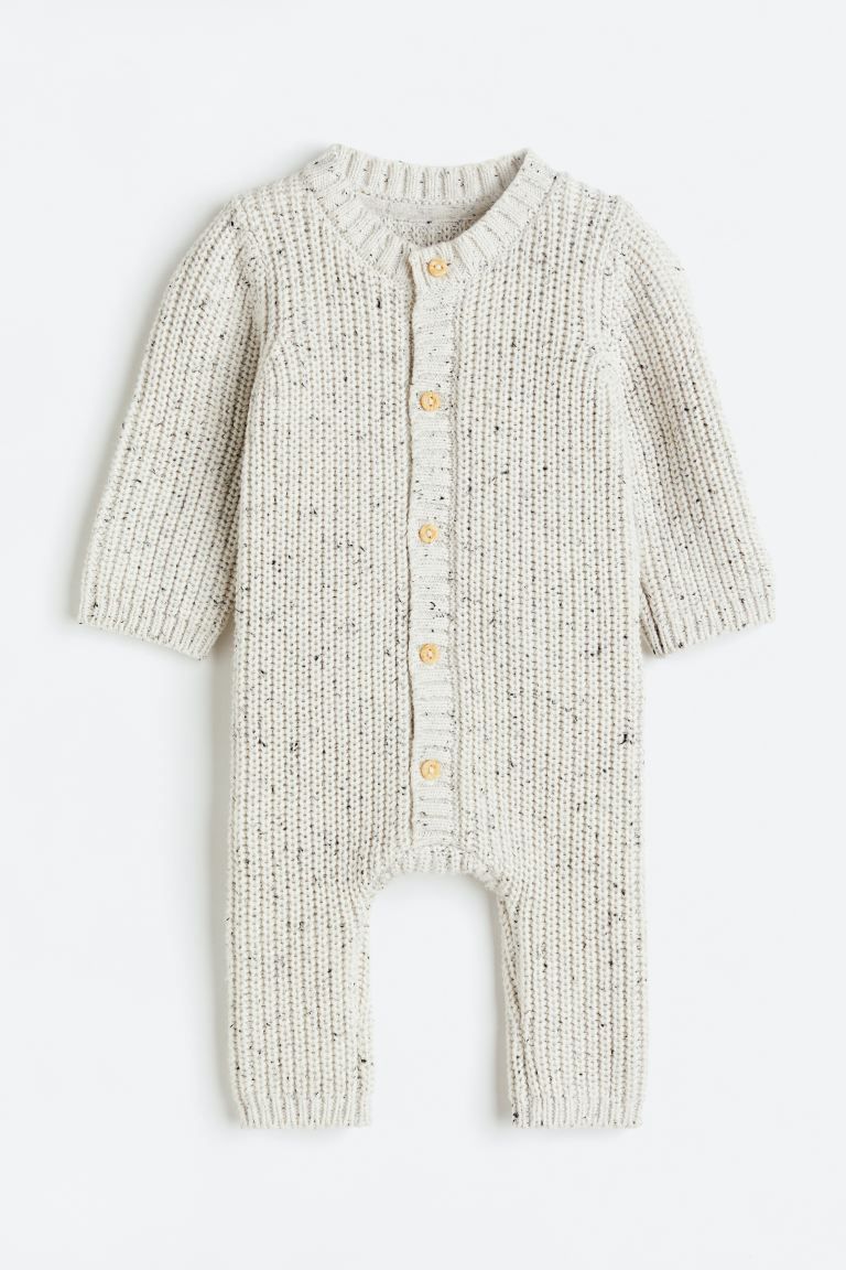 Knit Cotton Jumpsuit | H&M (US)
