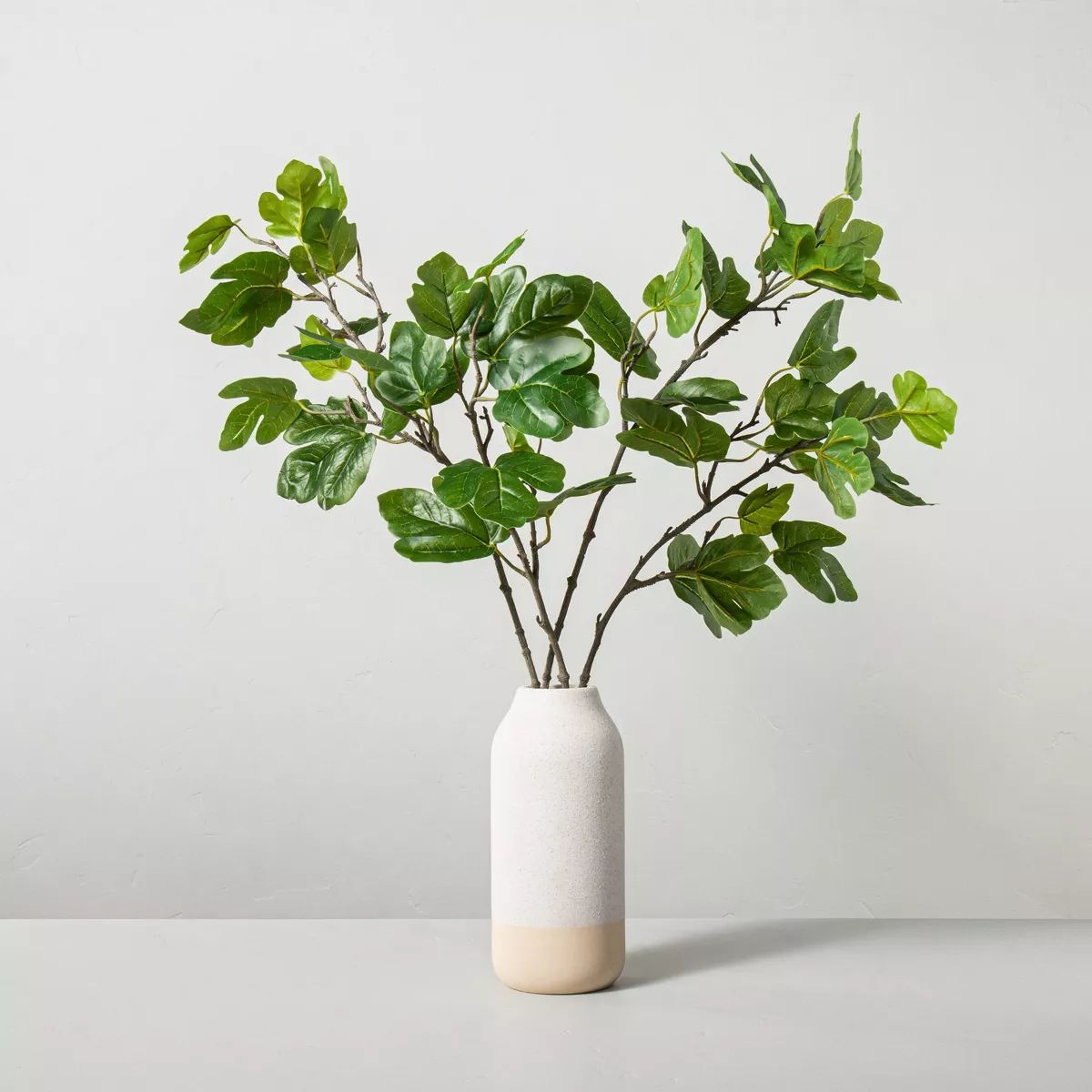 Faux Fig Leaf Branch Arrangement - Hearth & Hand™ with Magnolia | Target