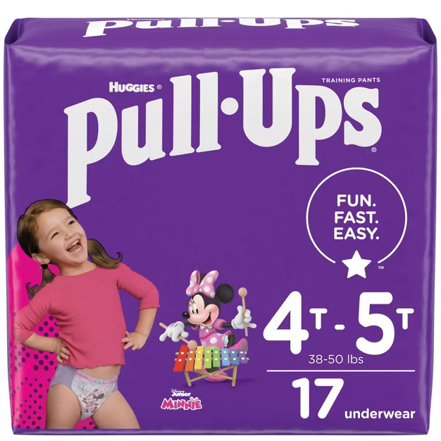Pull-Ups Girls' Potty Training Pants - (Select Size and Count) | Target