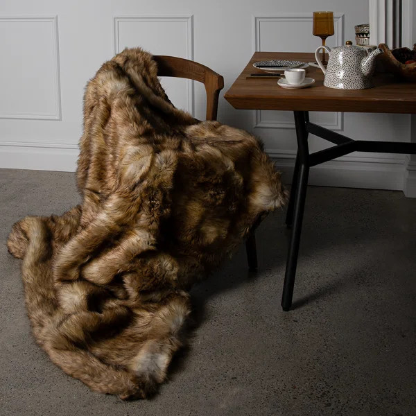 Faux Fur Throw | Wayfair North America