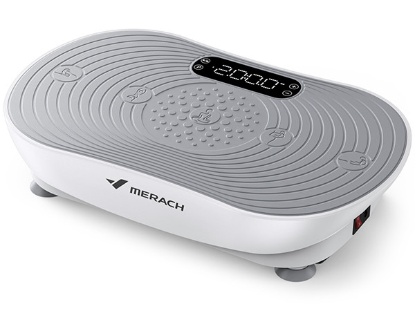 MERACH Vibration Plate Exercise Machine, Vibrating Platform for Lymphatic Drainage Weight Loss Mu... | Amazon (US)