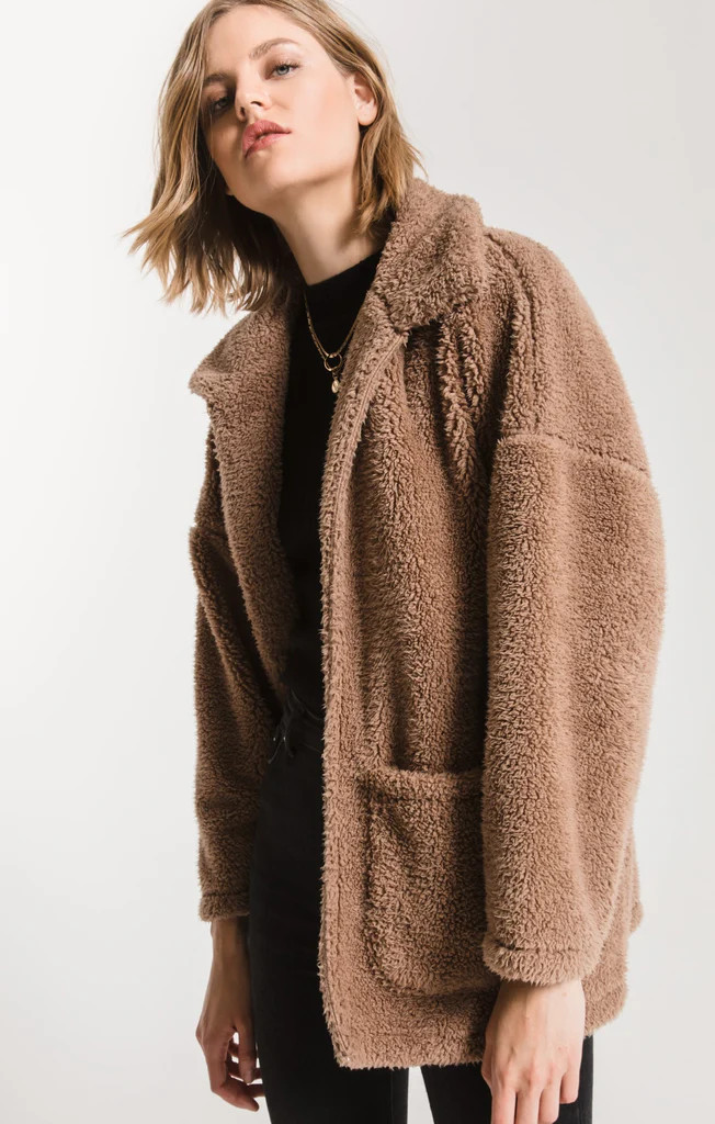 The Sherpa Teddy Bear Coat | Z Supply