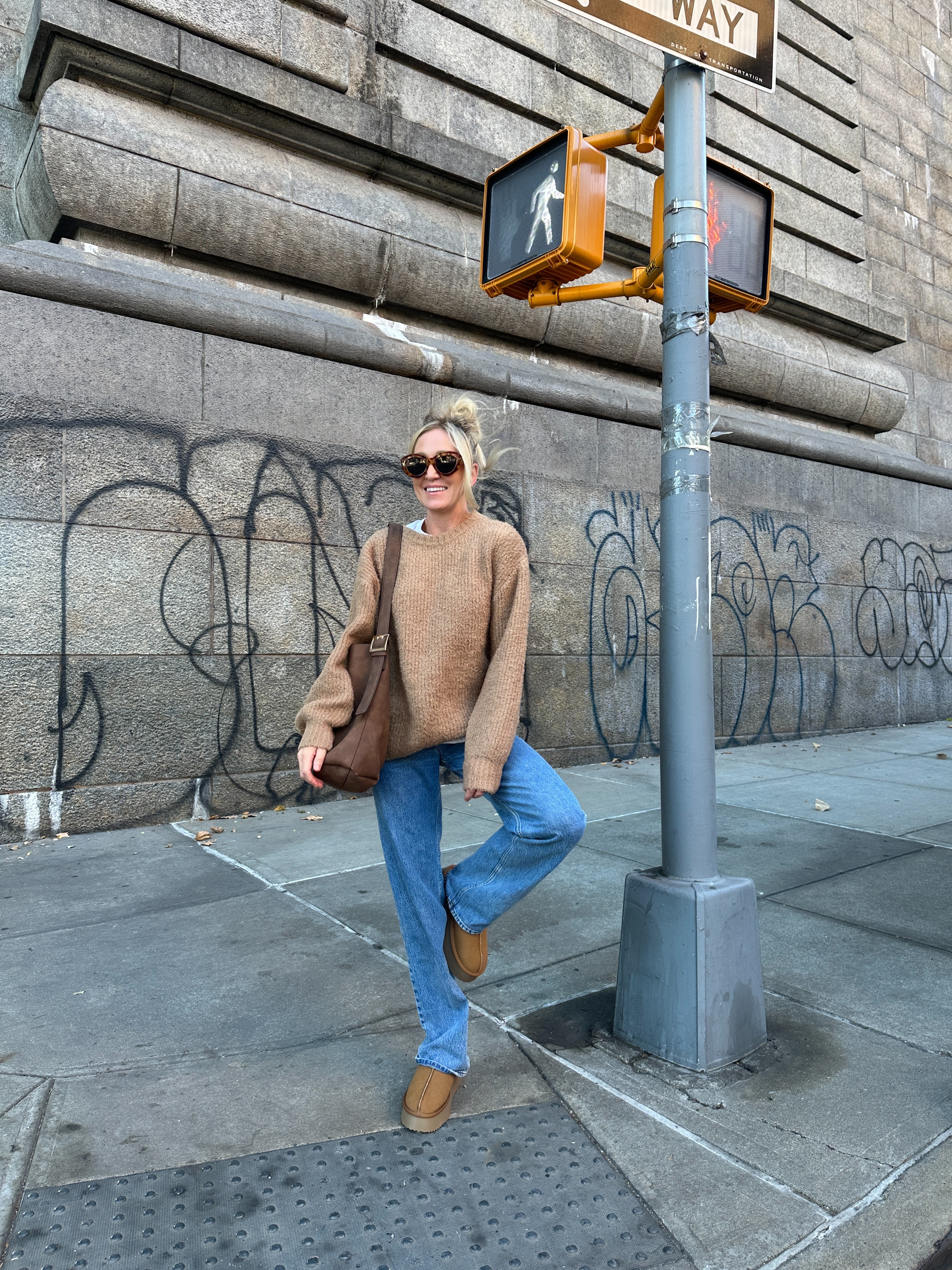 Cute and cozy target sweater- size up! Love these Ugg look alikes - they run tts! 

#LTKFindsUnder50 #LTKStyleTip #LTKShoeCrush