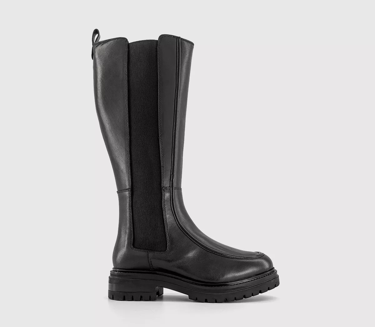Kasper Cleated Knee High Chelsea Boots | Office Shoes (UK)