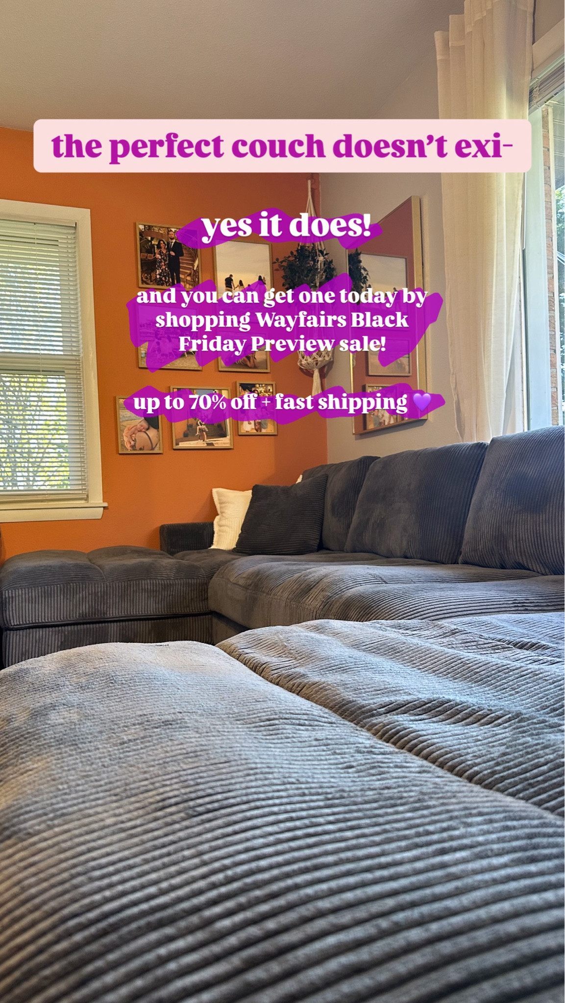 Colder days are here which means it’s time to hibernate inside! Wayfair is having their Black Friday Preview sale with up to 70% off and fast shipping so it’s the perfect time to elevate your home! Just in time for the holidays, yay! 💜 @wayfair #Wayfair #ad #Wayfairpartner

#LTKHoliday #LTKSaleAlert #LTKGiftGuide