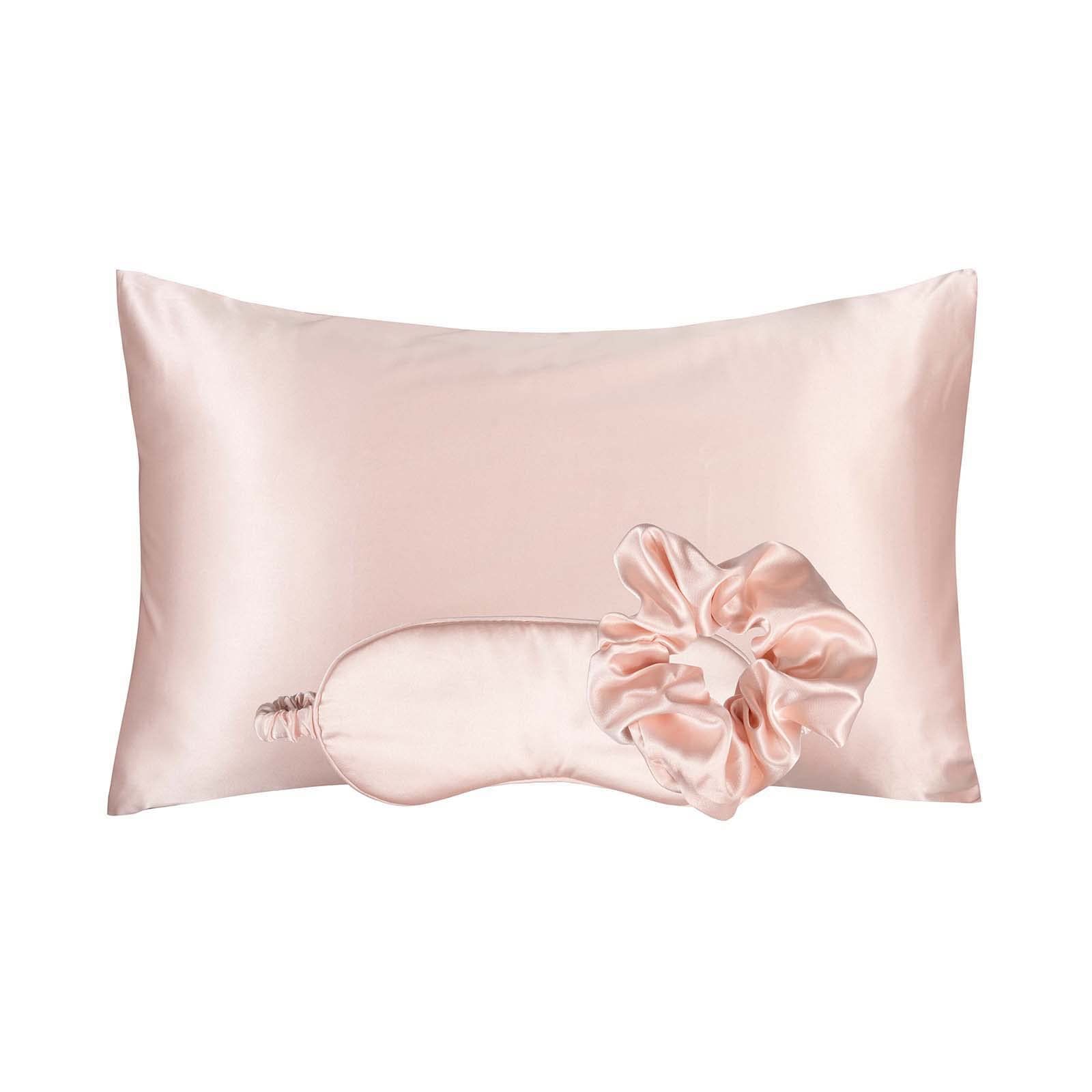 KISMETICS - Vegan Silk Sleep Set, Silky Pillowcase with Large Scrunchie and Eye Mask for Hair and Sk | Amazon (US)