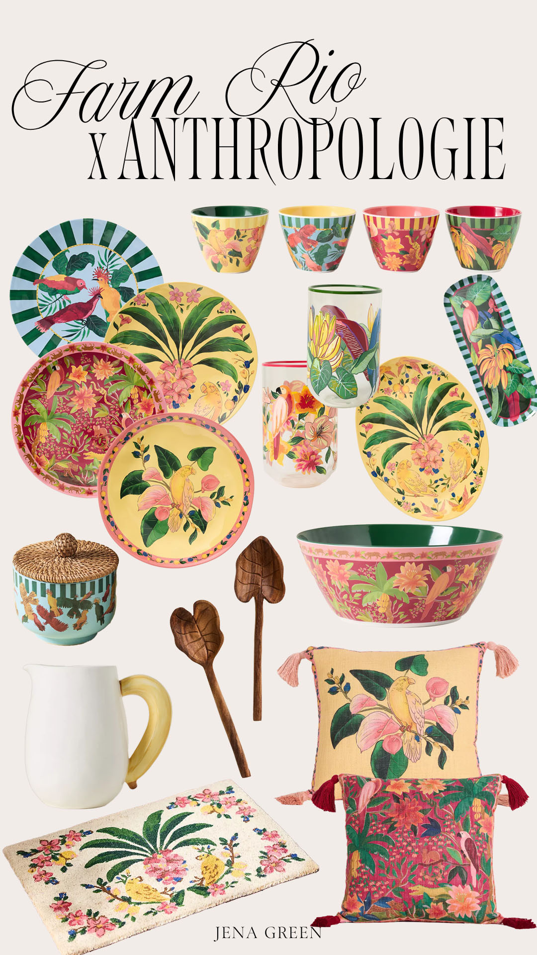 Farm Rio x Anthropologie | Anthropologie New Arrivals | Farm Rio Home Decor 

 #LTKSeasonal #LTKHome