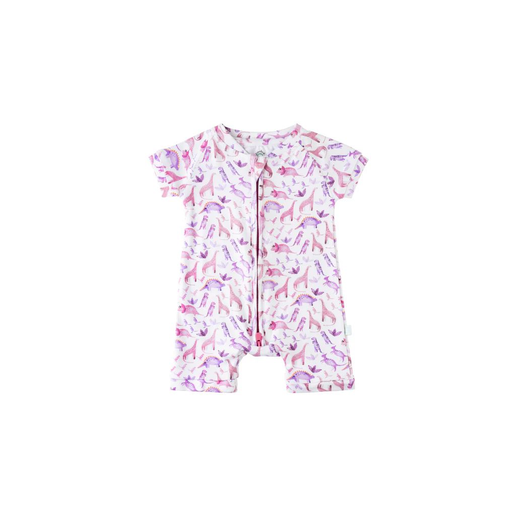 Baby Short-Sleeve Bamboo Pajamas | Dreamland Baby