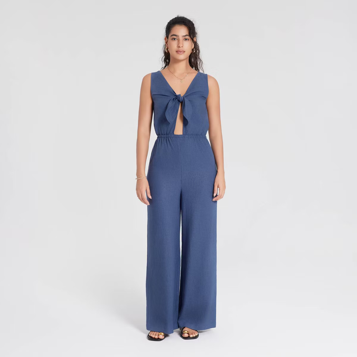 Women's Tie-Front Jumpsuit - Universal Thread™ | Target