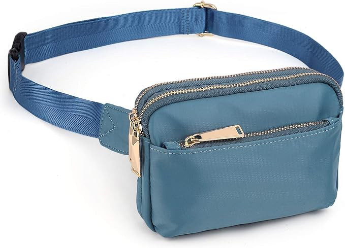 UTO Fanny Pack for Women Crossbody Trendy Fashion Belt Purse Chest Waist Hip Bumbag for Outdoor S... | Amazon (US)