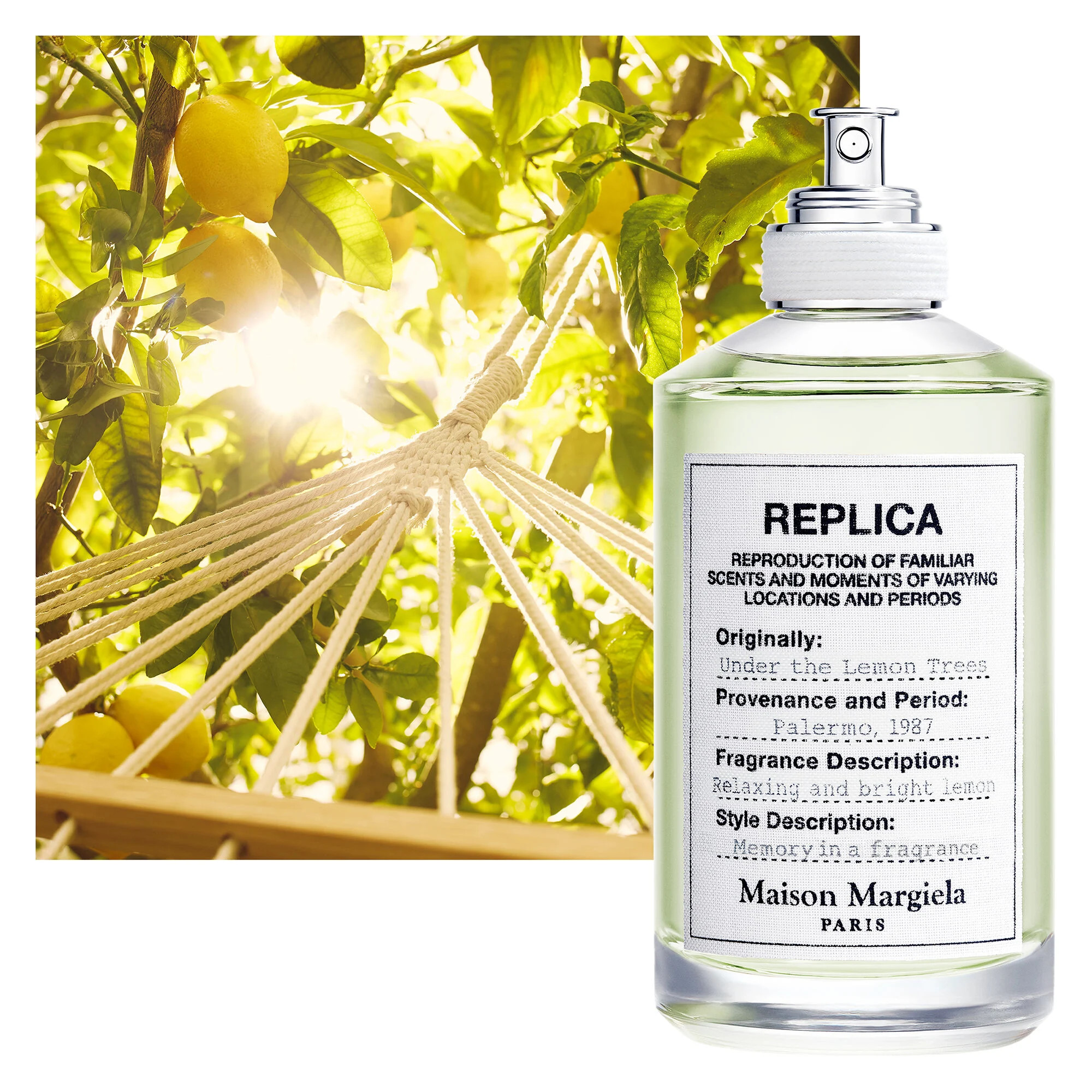 Replica Under the Lemon Trees EDT | Maison Margiela Official | Maison Margiela Fragrances