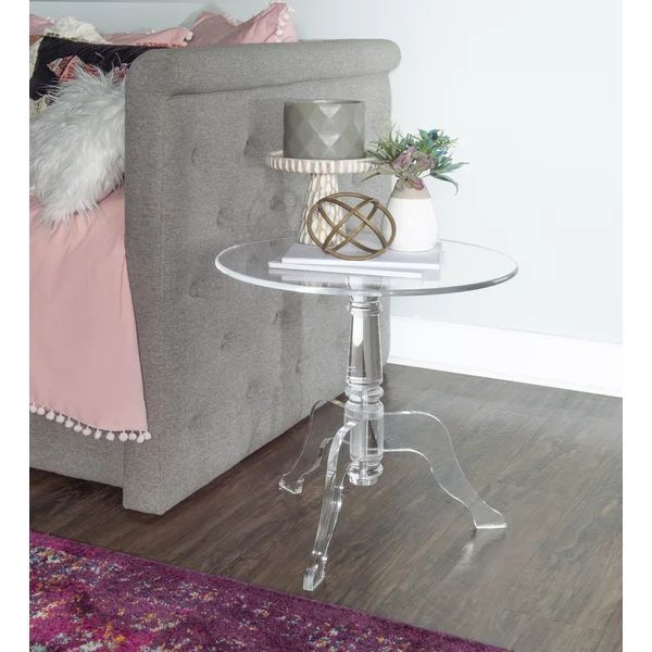 Kreger Pedestal End Table | Wayfair Professional