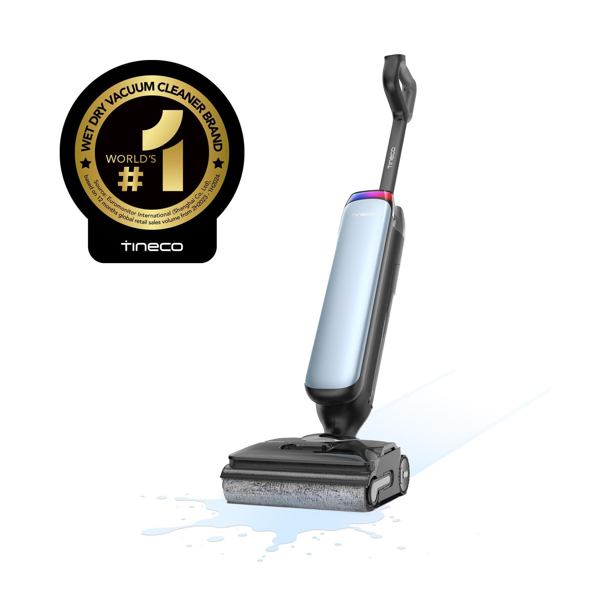 Tineco - FLOOR ONE S9 Artist Pro Smart Wet Dry Vacuum Cleaner - Gray | Best Buy U.S.