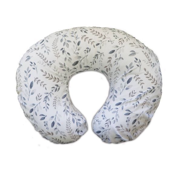 Boppy Nursing Pillow and Positioner - Gray Taupe Watercolor Leaves | Target