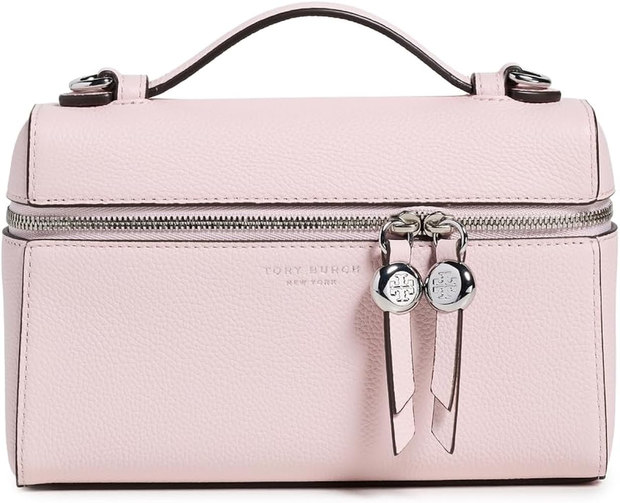 Amazon.com: Tory Burch Women's Romy Slim Top Handle Bag, Rose Mist, One Size : Clothing, Shoes & ... | Amazon (US)