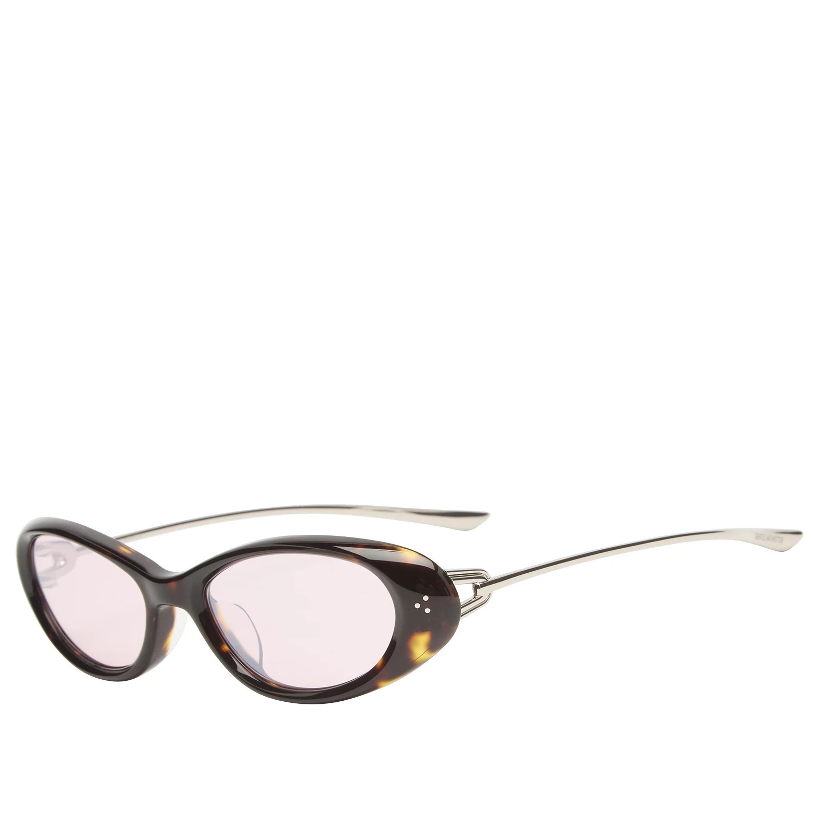 Gentle Monster Ora Sunglasses in Tortoise/Red | END. Clothing