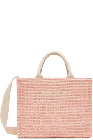 Pink Small East West Tote | SSENSE