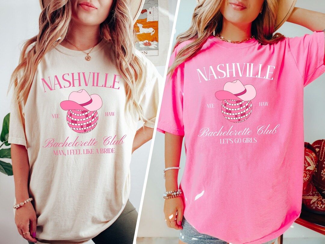 Nashville Bachelorette Shirts Last Disco Bachelorette Shirts - Etsy | Etsy (US)