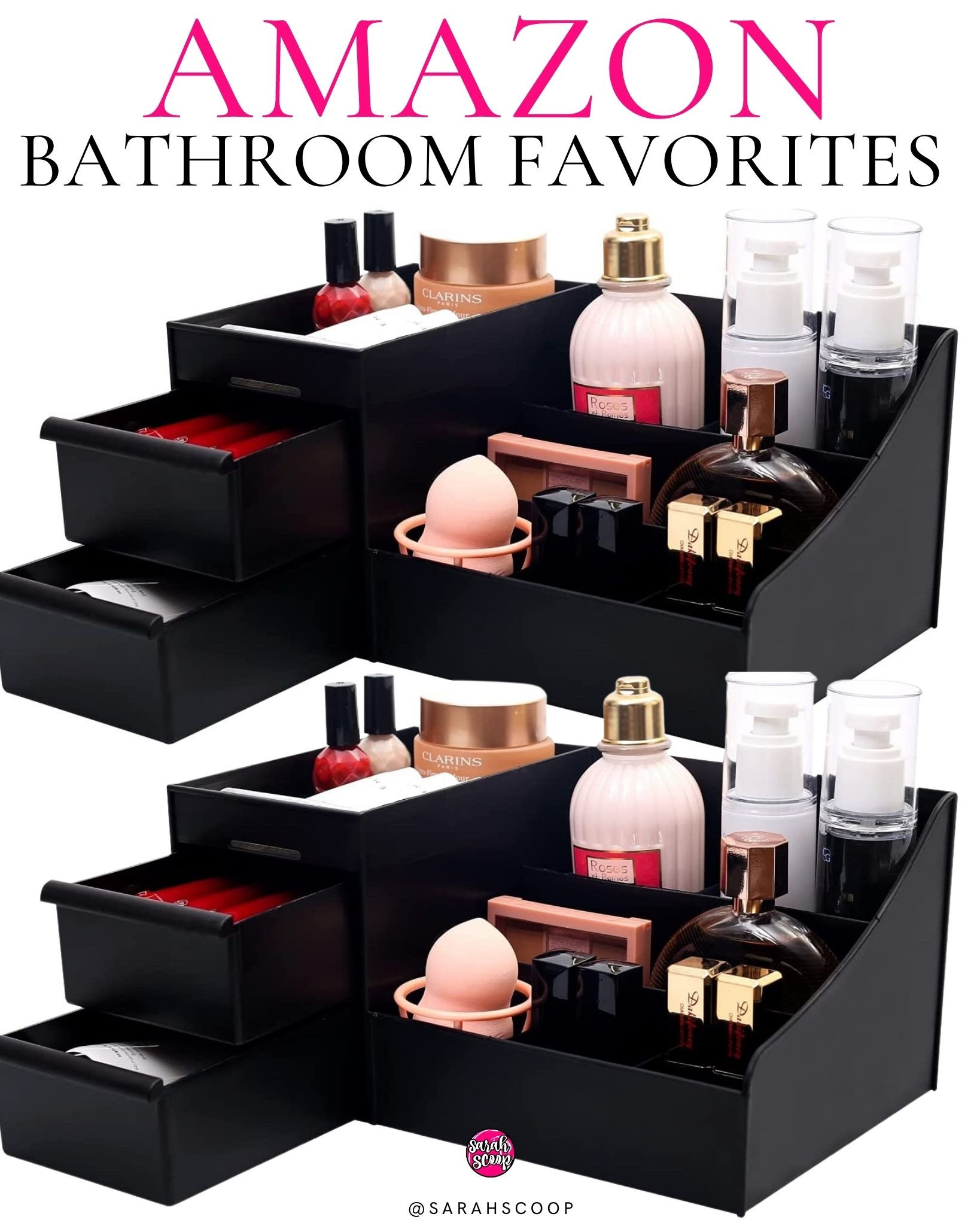 Organization is key! Make life easier with these must-haves for keeping your bathroom tidy. #bathorganization #bestsellers #amazonfinds #declutterlife #smartstorage #homeessentials #cleaningmadeeasy #homesweethome⠀#spaceoptimization #cleanspacecleanmind

#LTKhome #LTKunder50