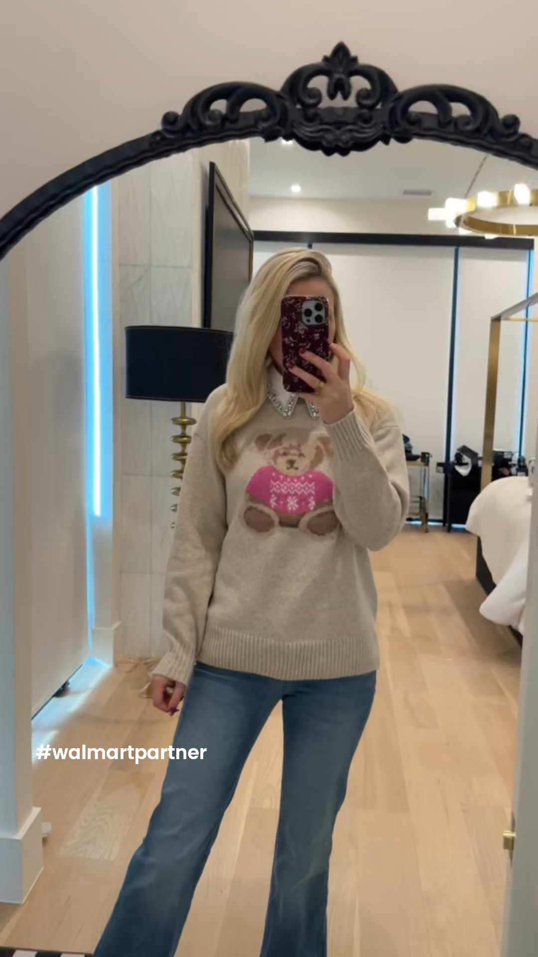 I am in love with this cute sweater from @walmart!! #walmartpartner It is such a great gift idea and with Walmart Express delivery, you can have your gifts delivered fast- until 5pm on 12/24! #walmart Subject to availability. Fees & restrictions apply.

#LTKHoliday #LTKGiftGuide