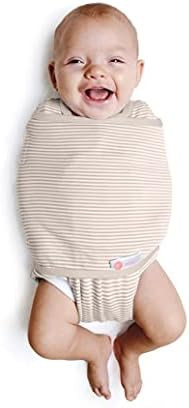 embé 2-Way Starter Swaddle Blanket, 6-14 lbs, Diaper Change w/o Unswaddling, Legs in and Out Des... | Amazon (US)