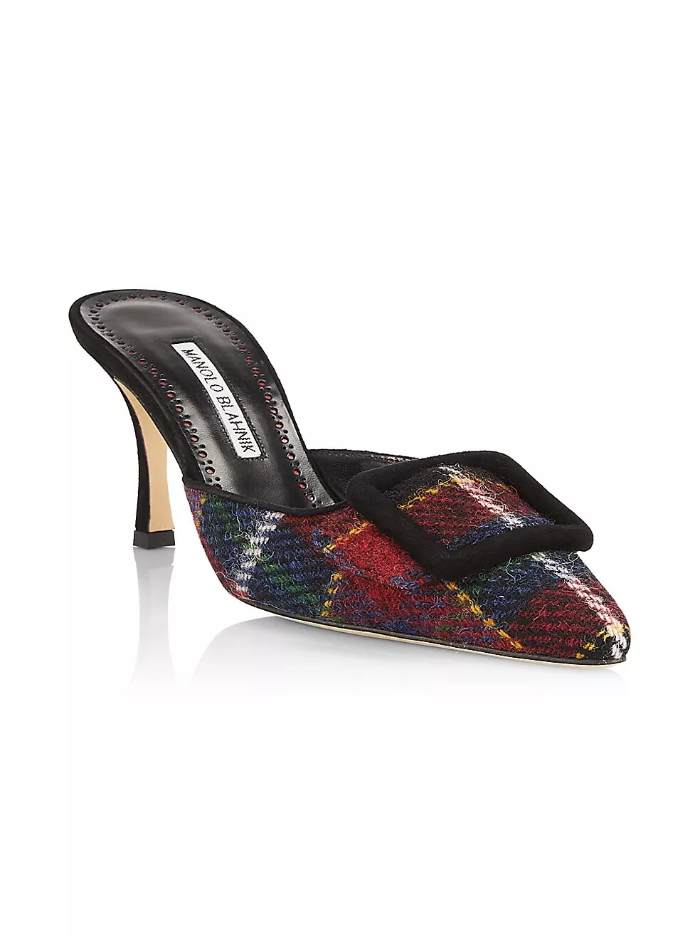 Manolo 2024 blahnik plaid