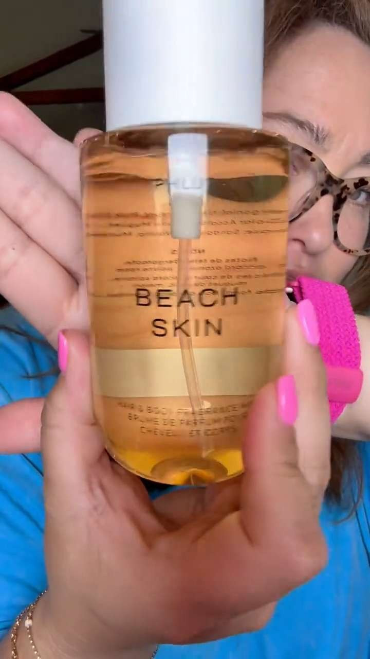 Phlur Beach Skin Body & hair Mist Perfume for Women, Sea Salt, Coconut Milk and Warm Sandalwood Fragrance In a Vanilla Perfume Body Spray 

 #LTKMothersDay #LTKselfcare #LTKSwim