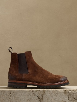 Diego Suede Chelsea Boot | Banana Republic (US)