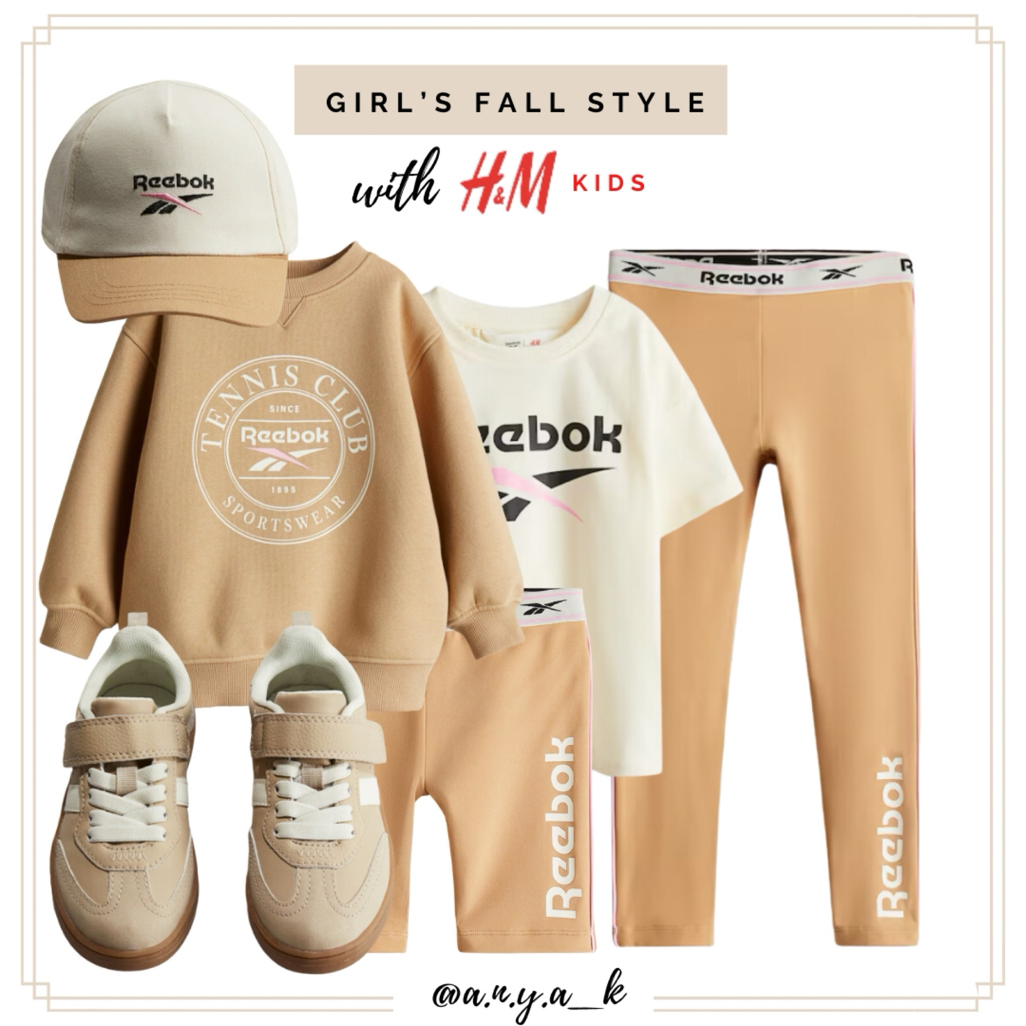 🏃‍♀️✨ Sporty vibes for fall! 🍂 These cozy Reebok pieces from H&M Kids is perfect for active days and stylish playdates. From comfy leggings to trendy sneakers, your little one will be ready for anything in this matching set! 🏆👟

#ReebokKids #FallFashion #HMKids #Athleisure #KidsStyle #Activewear #FallOutfits #SportyChic #LTKKids #LTKSeasonal 



#LTKKids #LTKFamily #LTKSeasonal