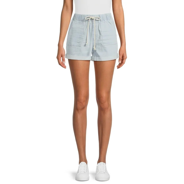 No Boundaries Juniors Utility Shorts, 2.75" Inseam, Sizes XS-3XL | Walmart (US)