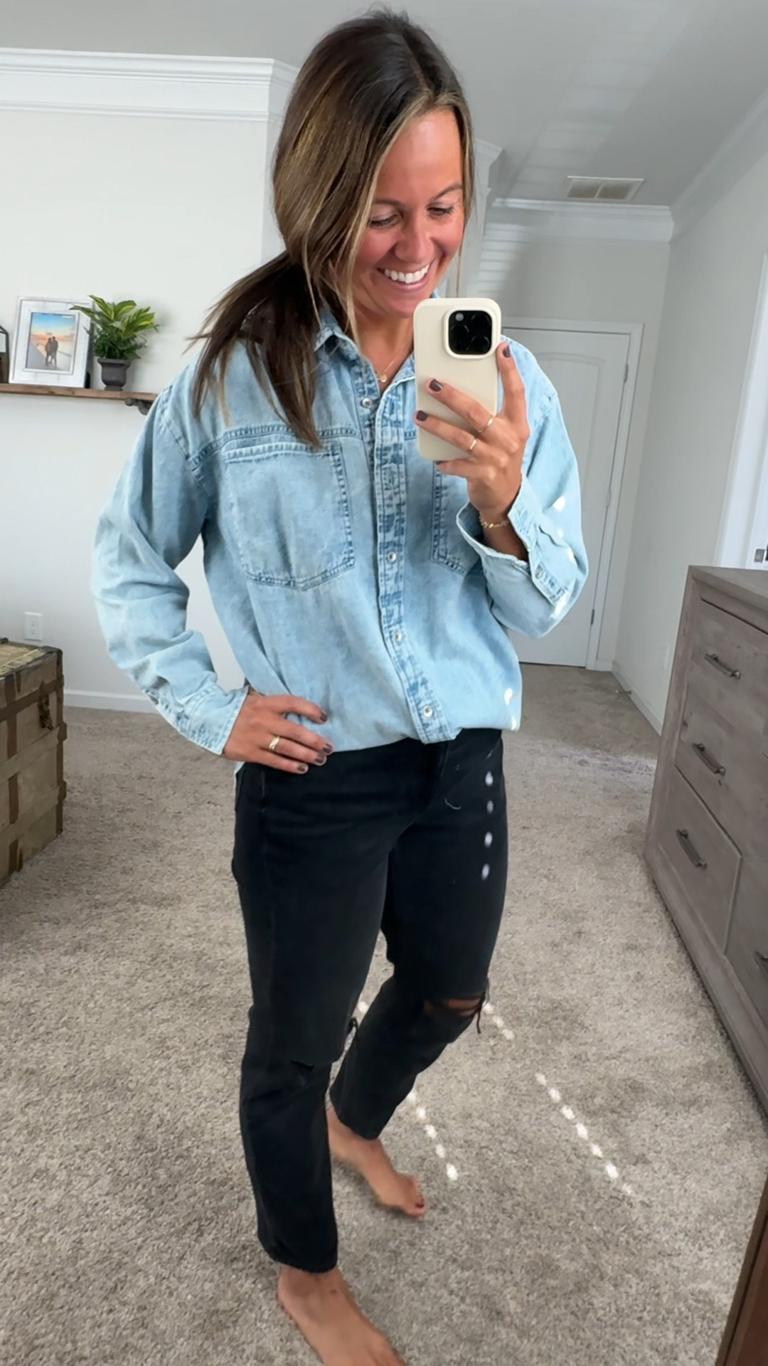 Aerie/American Eagle Casual Style

Shirt- size SMALL
Jeans- 6 short

#LTKStyleTip #LTKFindsUnder100 #LTKGiftGuide