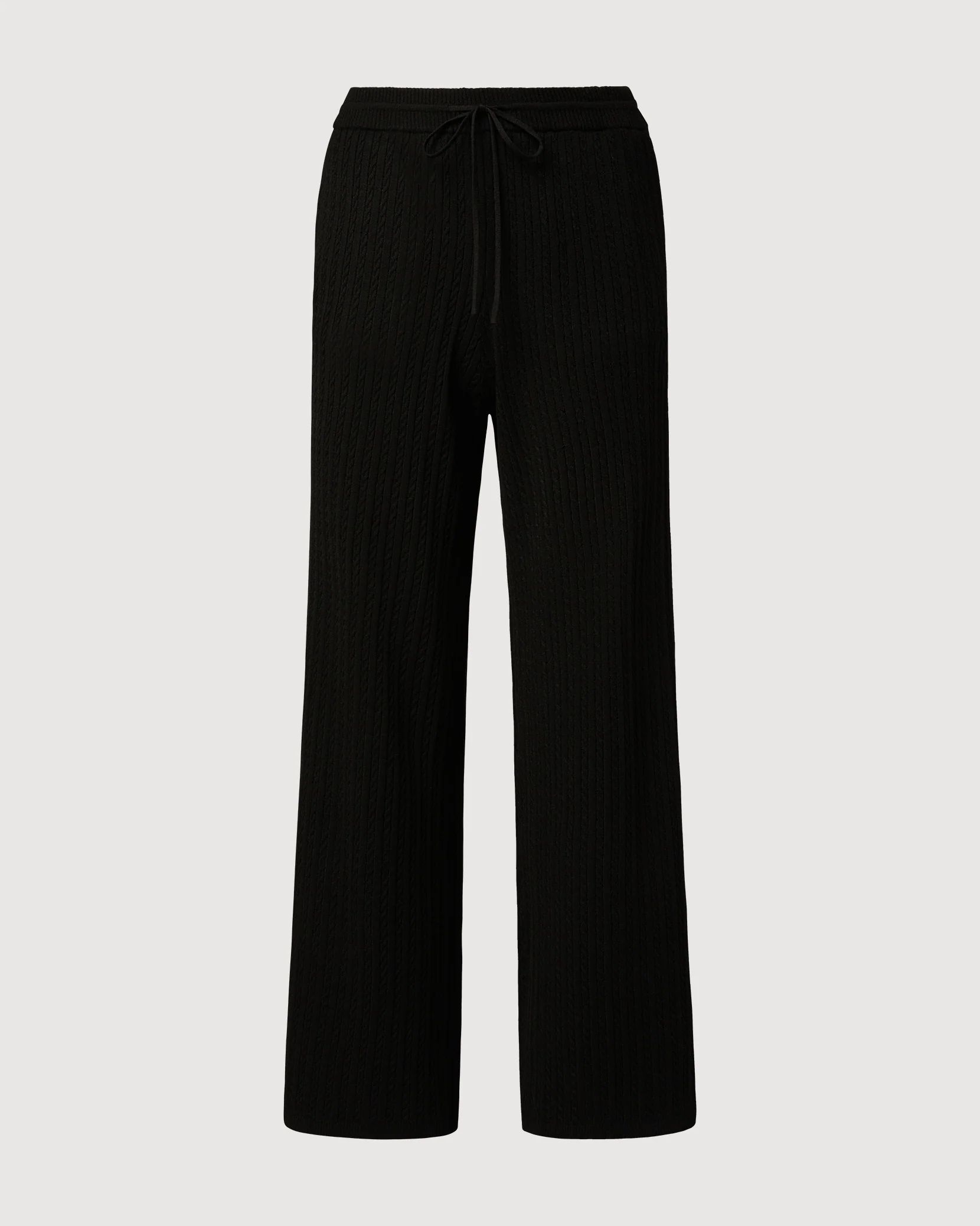 Cable Knit Wide Leg Pant | Rachel Parcell