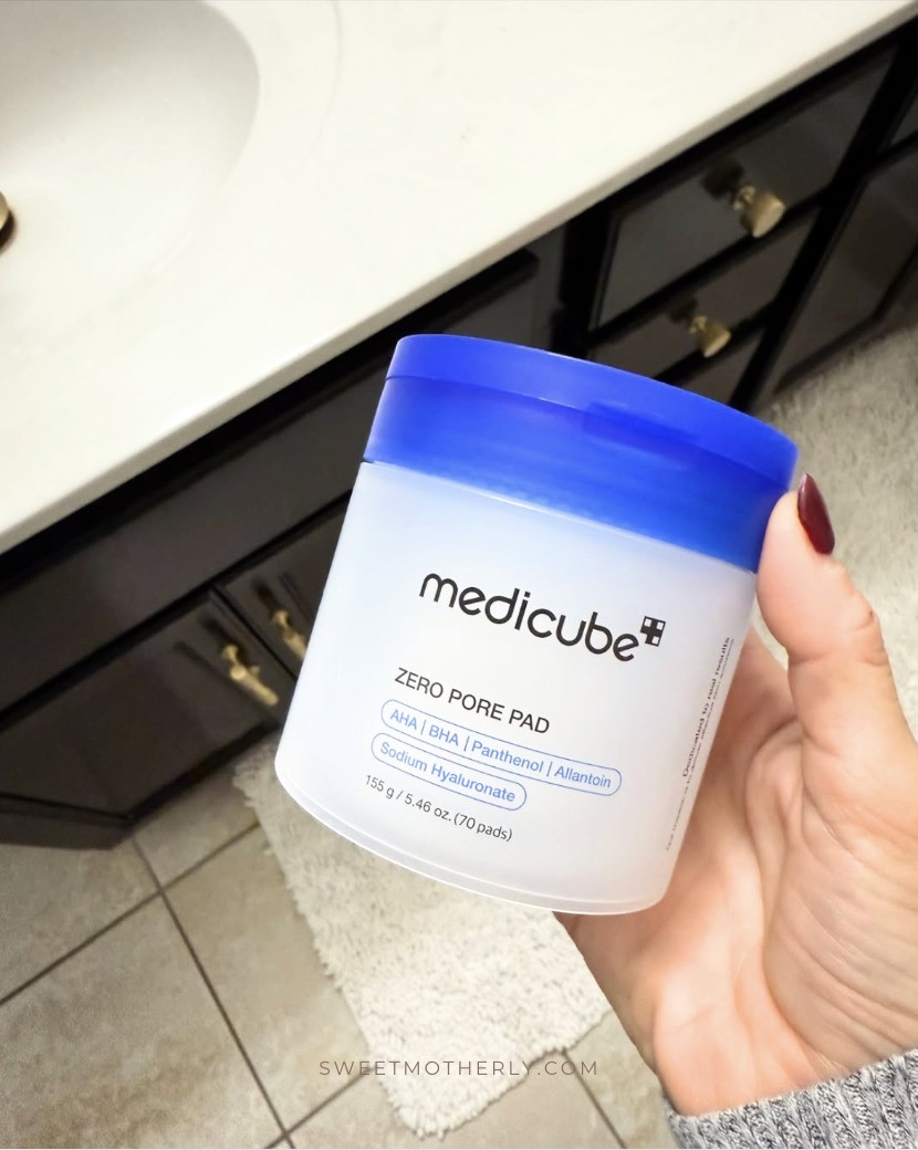 GO!!! The viral Medicube Zero Pore Pads are 𝗢𝗩𝗘𝗥 𝗵𝗮𝗹𝗳 𝗼𝗳𝗳 𝗻𝗼𝘄!!

Cleanser and face wash
Hydrating toner and essence
Vitamin C serum
Hyaluronic acid serum
Retinol night treatment
Moisturizing face cream
Eye cream and treatments
Chemical exfoliants
Daily SPF sunscreen

#LTKSaleAlert #LTKBeauty #LTKSeasonal