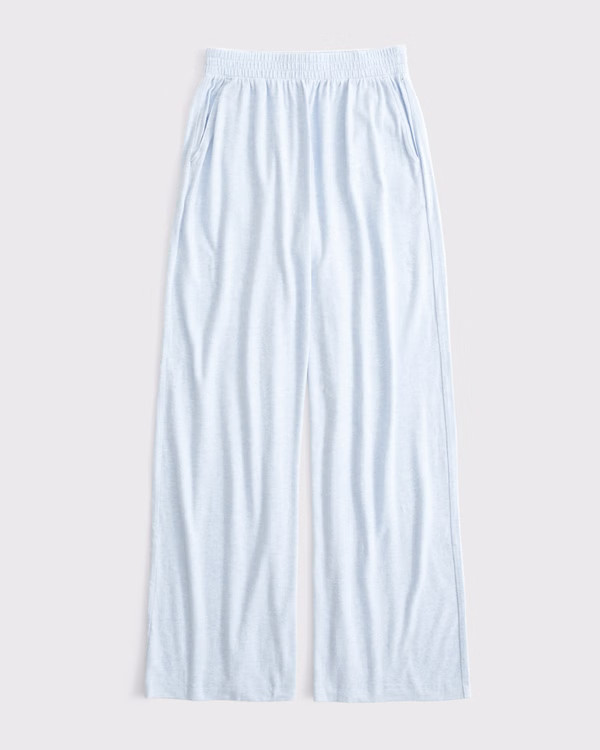 Lounge Brushed Wide Leg Sweatpant | Abercrombie & Fitch (US)