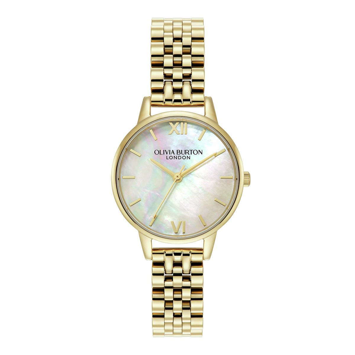 Olivia Burton Gold Coloured Adjustable Bracelet Watch | argos.co.uk