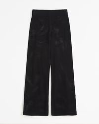 Crochet-Style Coverup Pant | Abercrombie & Fitch (US)