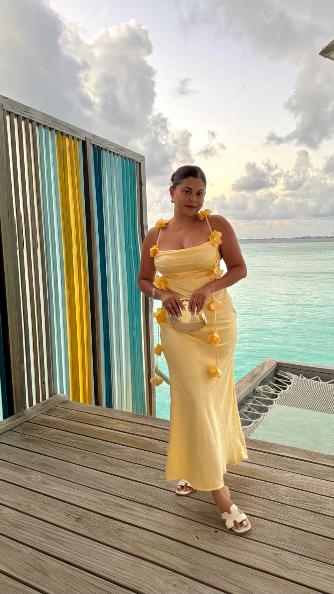 Perfect butter yellow evening dress! Amazing to wear on vacation I wore it in the Maldives and got so many compliments ❤️ looks stunning on and major 

#LTKdresses #LTKsummer #LTKtravel