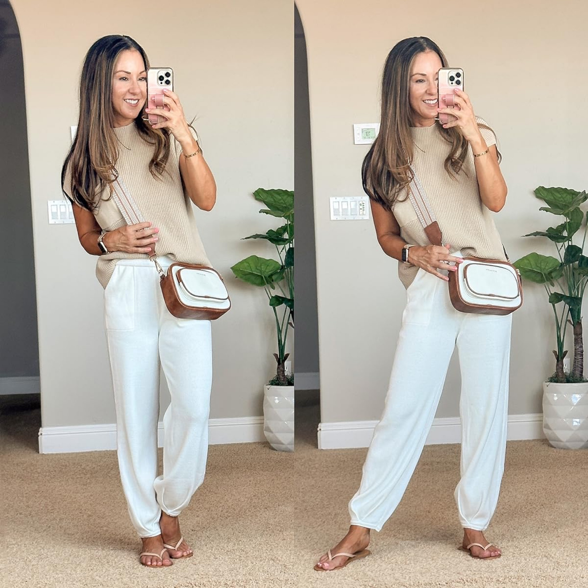 Neutral Sweater Set 

I am wearing size XS khaki white sweater - TTS! 

Neutral outfit  neutral style  workwear style  teacher style  teacher outfit  teacher outfit inspo  matching set  crossbody bag  sandals  EverydayHolly

#LTKstyletip #LTKworkwear #LTKSeasonal