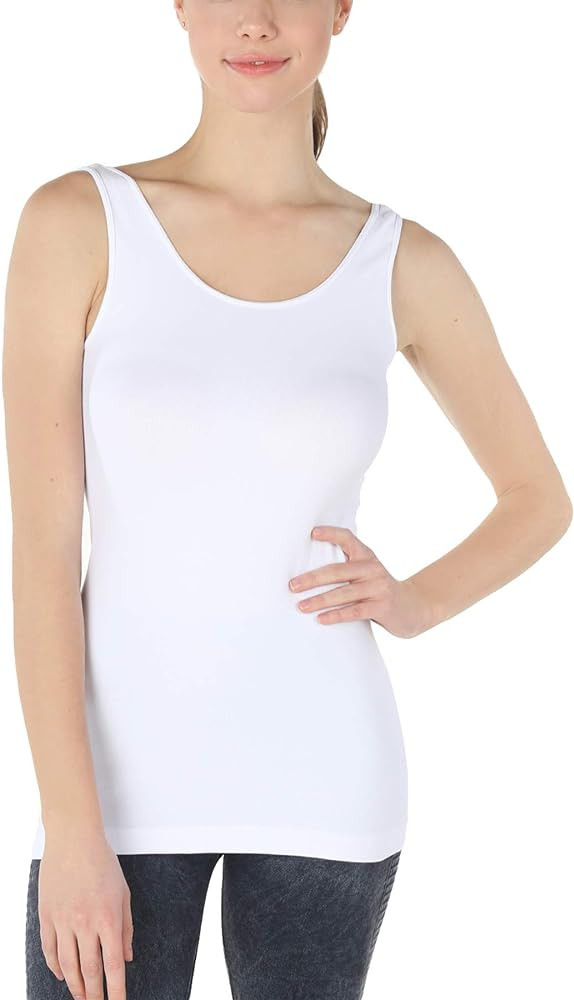 NIKIBIKI Women Seamless Premium Classic Tank Top, Made in U.S.A, One Size | Amazon (US)