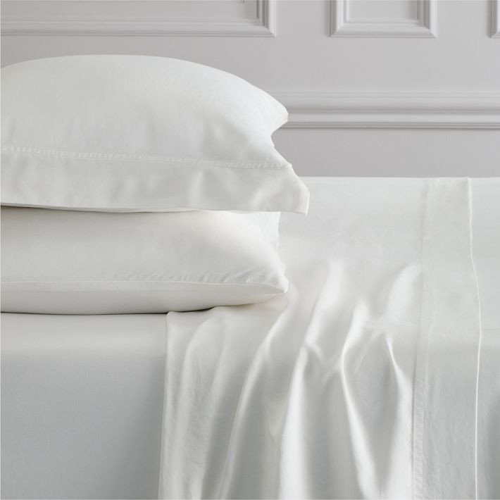 Brushed TENCEL™ Twill Sheet Set | West Elm (US)