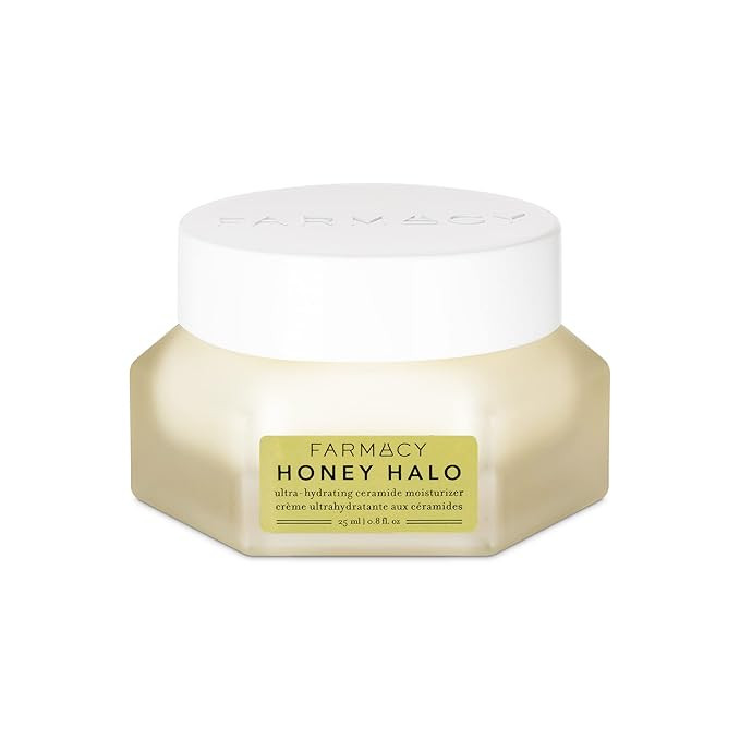 Farmacy Honey Halo Ceramide Face Moisturizer Cream - Hydrating Facial Lotion for Dry Skin (0.8 Ou... | Amazon (US)