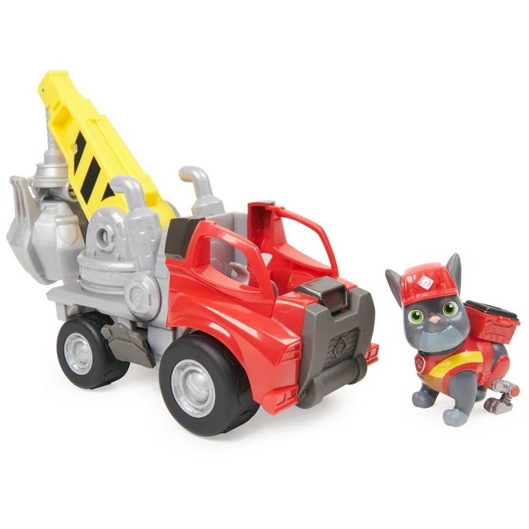 PAW Patrol, Rubble & Crew Crane Grabber Toy Vehicle with Charger Action Figure, for Ages 3 and up | Walmart (US)
