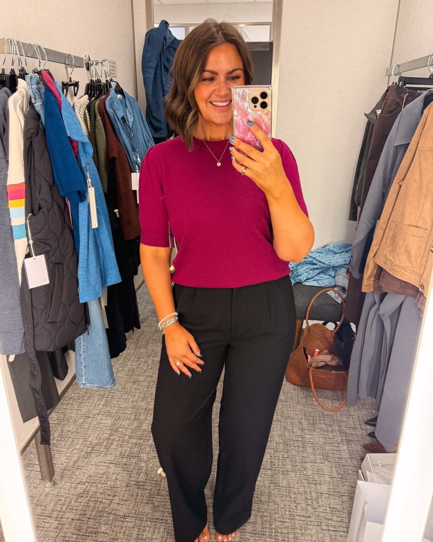 Workwear from Nordstrom! Sweater is a medium and trousers are a 12!

Sale alert, watchnow, finds under 100, casual outfit, Courtney Hamilton

#LTKSeasonal #LTKootd #LTKMidsize