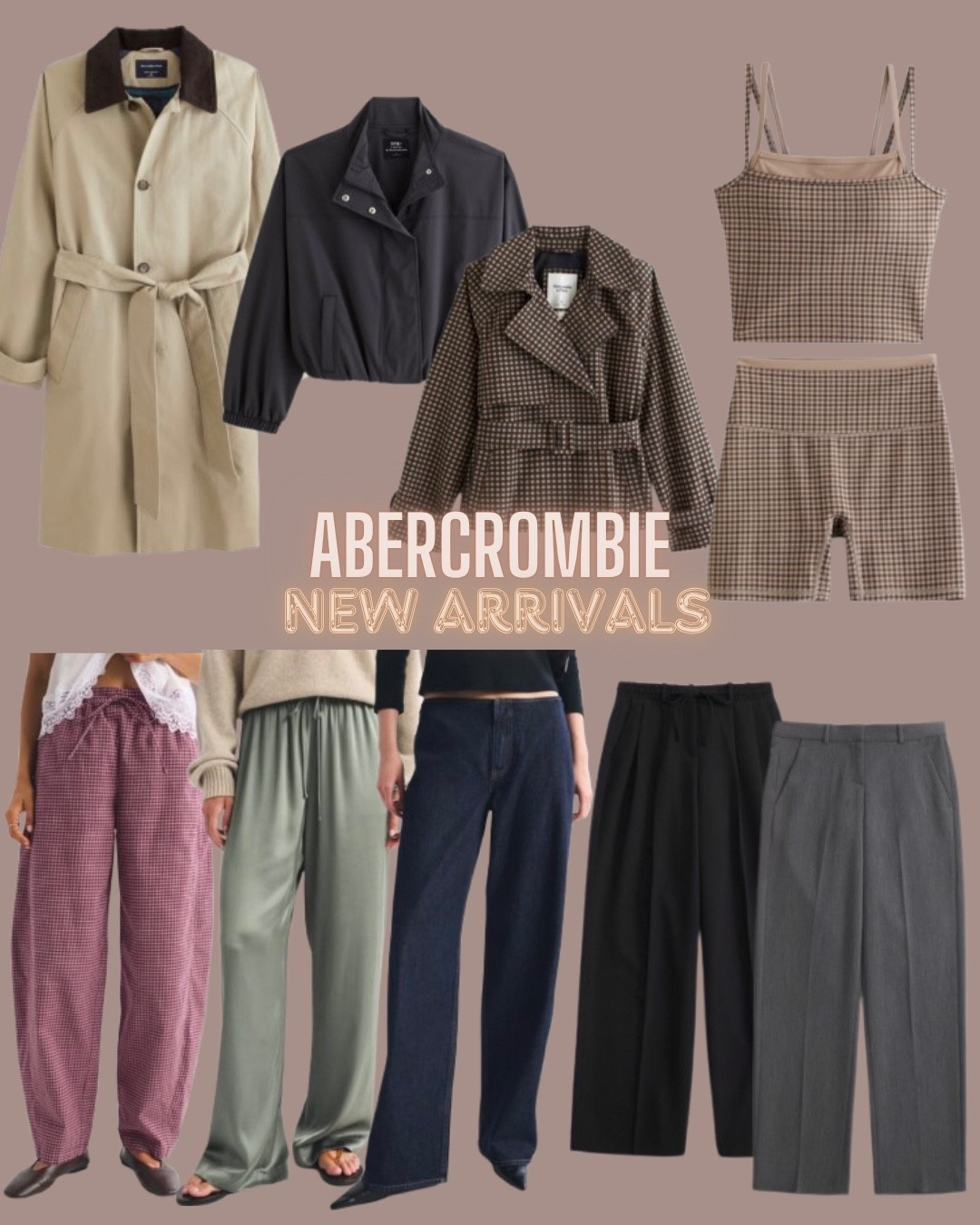 20% off in app only

Cost
Abercrombie
Satin pants
Waistless denim
Wide leg pants
Biker jacket
Workout set

#LTKSaleAlert