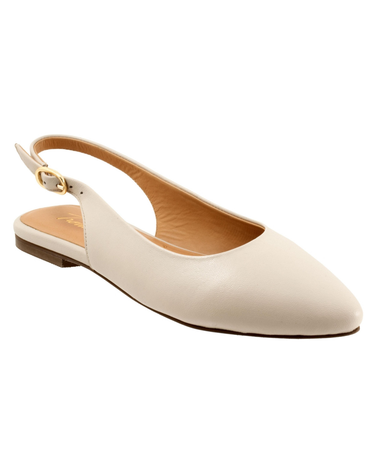 Trotters Evelyn Flat - Ivory | Macy's